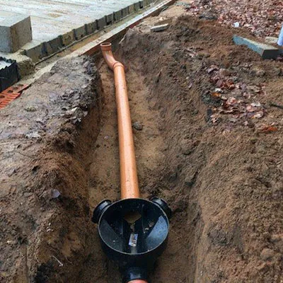 drainage pipework